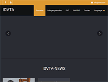 Tablet Screenshot of idvta.de